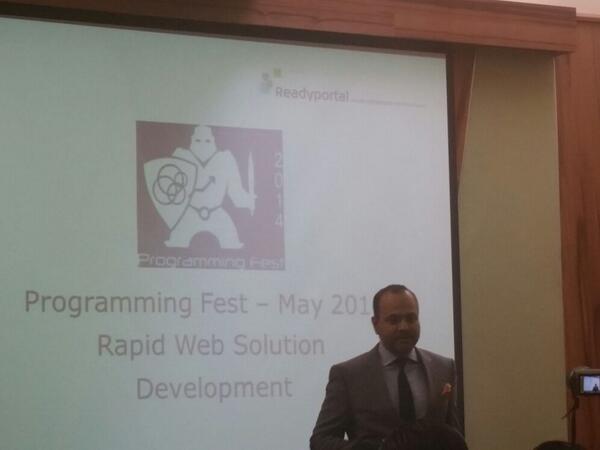 ProgrammingFest's tweet image. Ready Portal en las conferencias de #ProgrammingFest #PF2014 #Mexico.