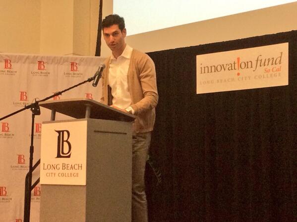 Innovation Fund SoCal awards @LACIncubator company Revoterial $25k. Congrats Yotam!