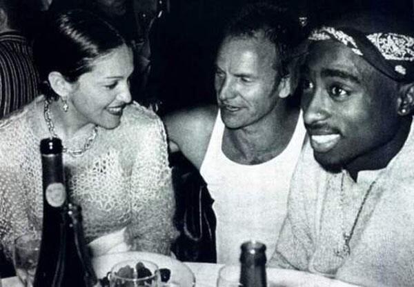 ThatsHistory's tweet photo. Madonna, Sting, and Tupac hanging out. http://t.co/uALfzSEvk4