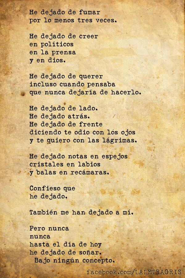 elgriswashere's tweet photo. He dejado. http://t.co/UZu9VTFpJJ