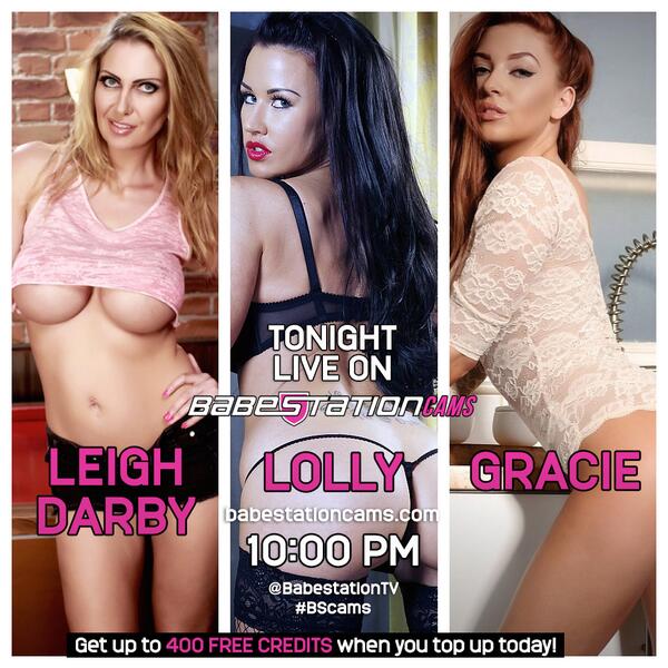 tonite 4rm 10:00PM watch #BScams its @leigh_darby LOLLY @G_L_TV http://t.co/5LlQxSn9nz #TOPupURcreditsNOW #WEBcam http://t.co/ZhLa5RX1dl