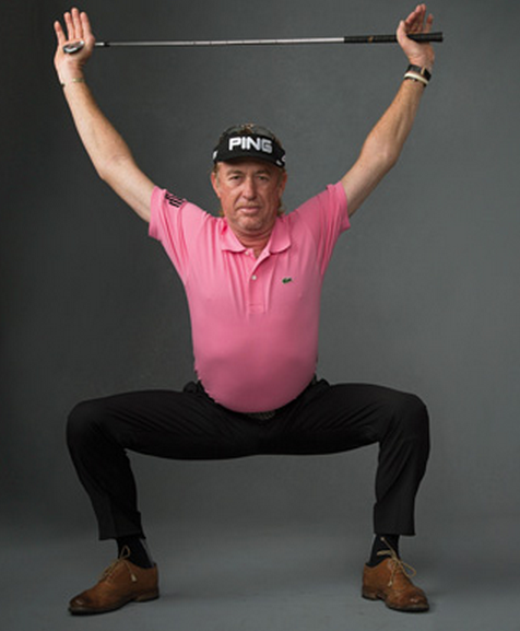 GolfDigest's tweet photo. (Miguel voice): Don't forget to estresssh today, my friends. http://t.co/3mEa62KUkj http://t.co/yH2Qsga0r0