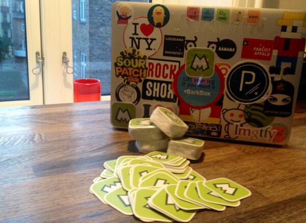 Time to decorate. Stickers available. Drop us and email on stickers@getmemorize.com and you're in for a treat :-)