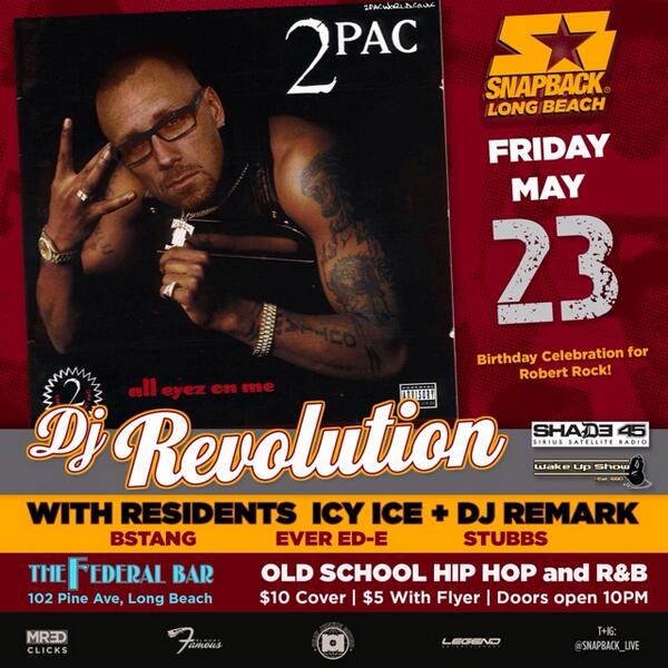 Check this flyer for Friday 5/23 out! #LBC at federal bar! Rippin' w/ the homie <a href="/djicyice/">Icy Ice</a> . You betta axe somebody!