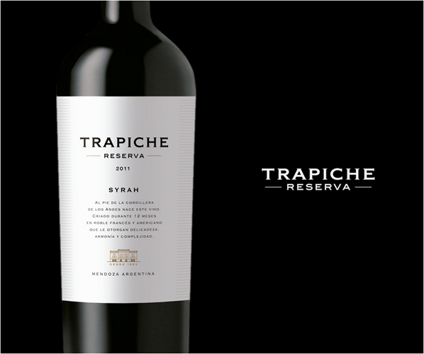 Wine adds a smile to friendship and a spark to love #Trapiche #Reserva #Syrah