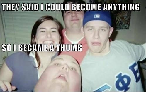 ComedyPitStop's tweet photo. HAHA! #theysaidicouldbecomeanything #meme #jokes #fun http://t.co/Vktvih5xlm http://t.co/KOxYEbesso