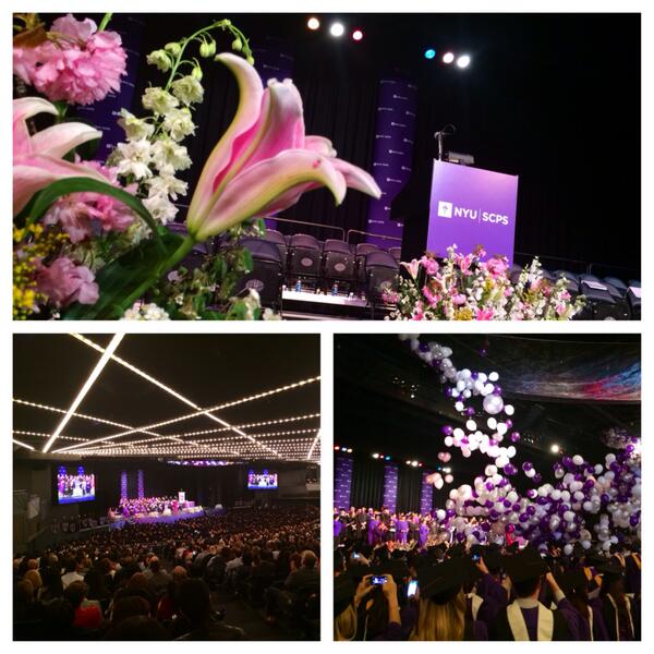 TheGarden's tweet photo. Congratulations to the @nyuscps class of 2014! We're honored to have you w/ us today @ #TheaterMSG. #scpsclassof2014 http://t.co/5WSmuUnq0Q