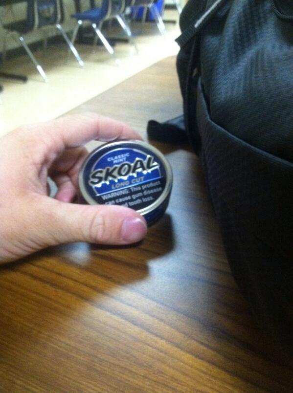 PmDipper's tweet image. Dippin in class once again today