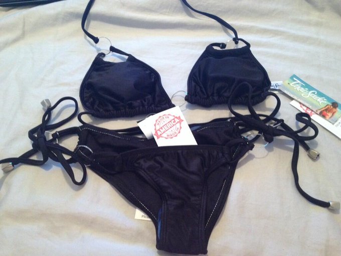 My bikini sponsor @ToxicSadie sent me this beautiful little piece ? pics with me in it to come. #bikini