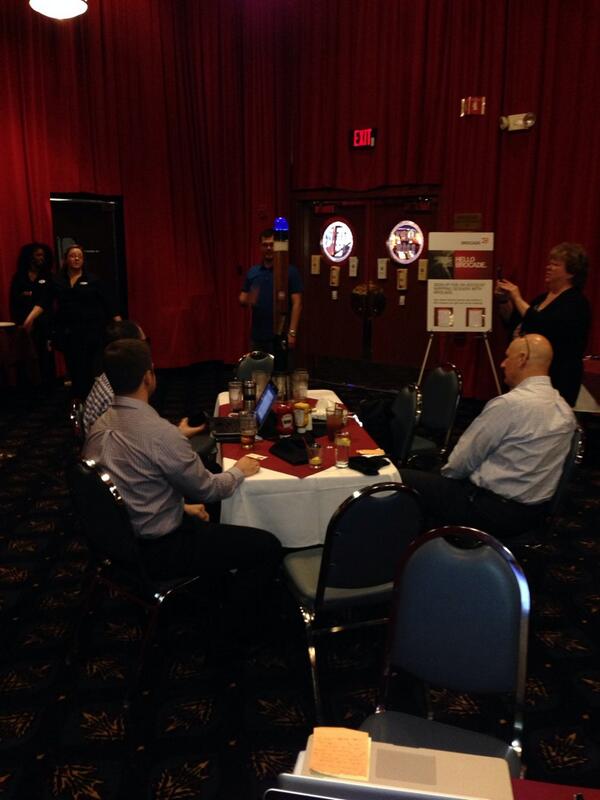 tbecchetti's tweet image. #vSEconf #hellobrocade