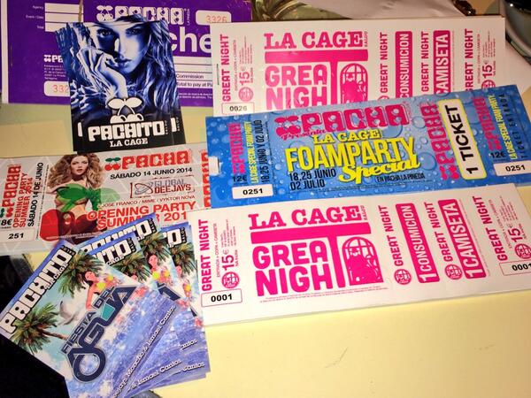 martagb_5's tweet photo. SIIII SIII SIII! Ya estan aquiii!! ENTRADAS PACHITO/PACHA semana de la selectividad aqui! Más info MD! RT http://t.co/QH3KHjBmzA