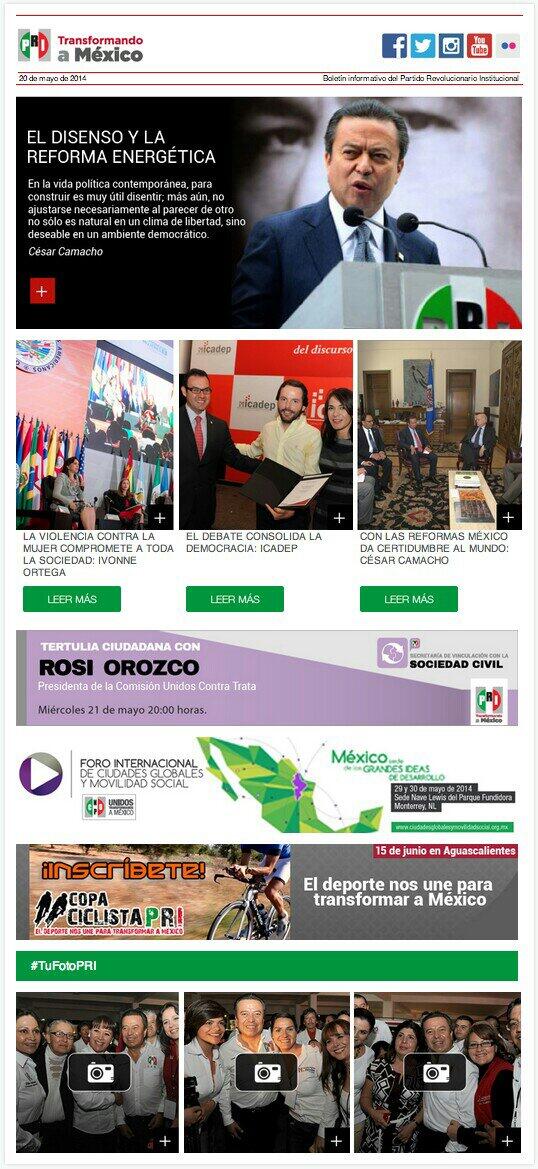 Con las reformas, México da certeza al mundo: <a href="/CCQ_PRI/">Cesar Quintanar Priego</a>. Te compartimos el #BoletínPRI semanal pri.org.mx/boletines/2005…