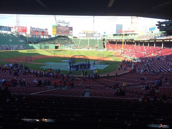 hollyhganz's tweet image. Thinking about microbes at Fenway now that #asm2014 is over. #microBEnet