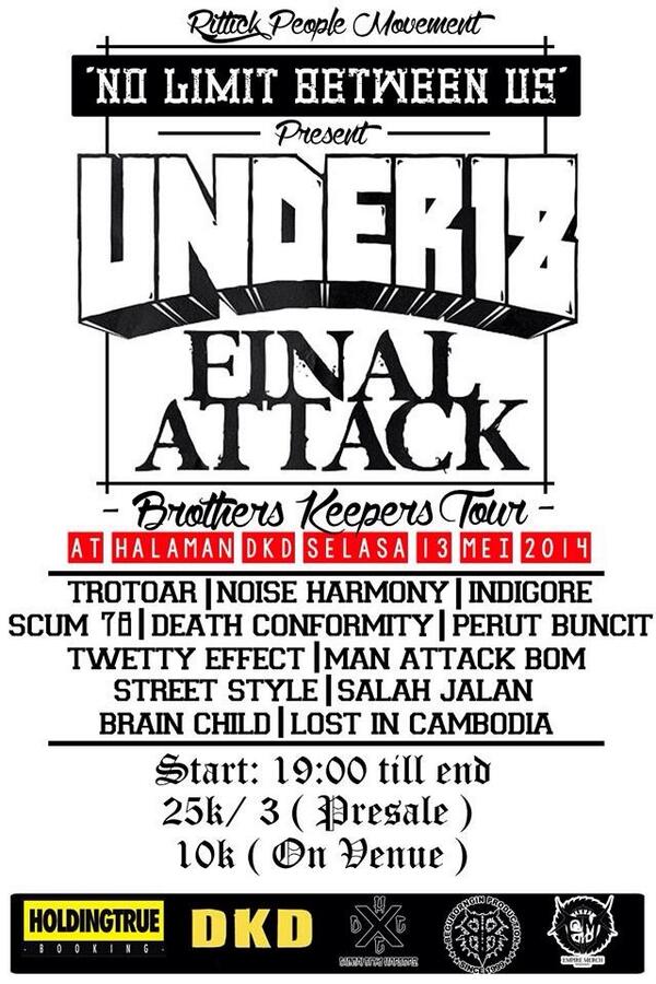 BornSCUM78's tweet image. " No Limit Between Us " #Under18 #FinalAttack #Latepost 👊😎...