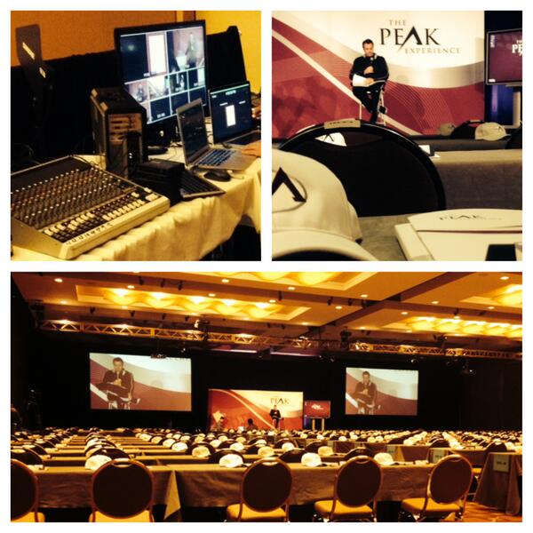 brianbuffini's tweet photo. Getting ready for The Peak Experience tomorrow. Looking forward to 3 days of synergy with the best. #TPE2014 http://t.co/J8JbYjhElu
