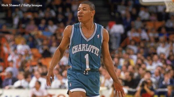 ABC's tweet photo. The Charlotte Hornets are The Charlotte Hornets again: http://t.co/co2hOazLTM

(1989 Mugsy Bogues not included) http://t.co/QZXR7OkEpa
