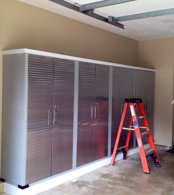 Recent garage storage renovation. Does your garage need a makeover. Give us a call