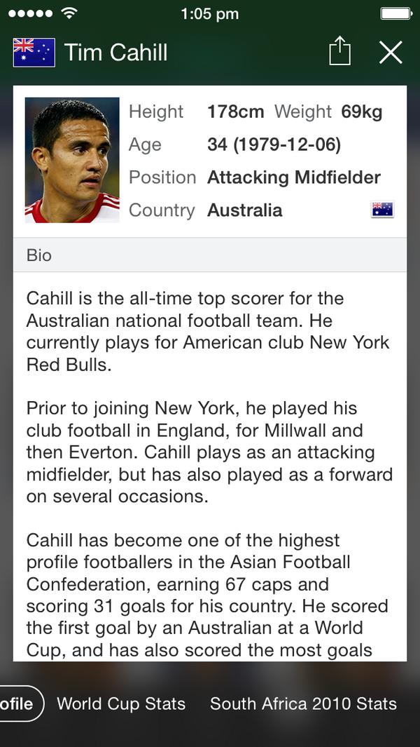 eplLIVE_app's tweet image. Our World Cup iPhone app has been released! Download Brazil 2014 Live here: bit.ly/Brazil2014iPho…