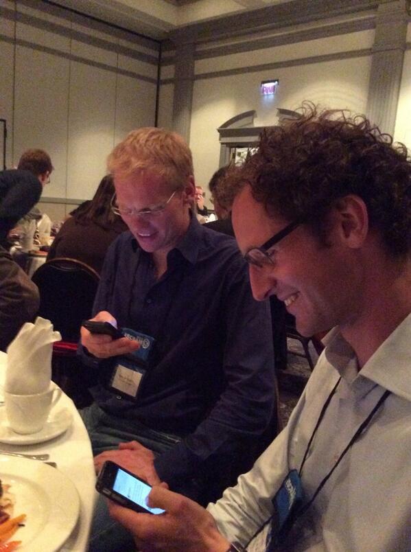 pgroenewe's tweet image. #iscram2014 some scientist cannot stop working @jeroenwolbers @IAMKEES