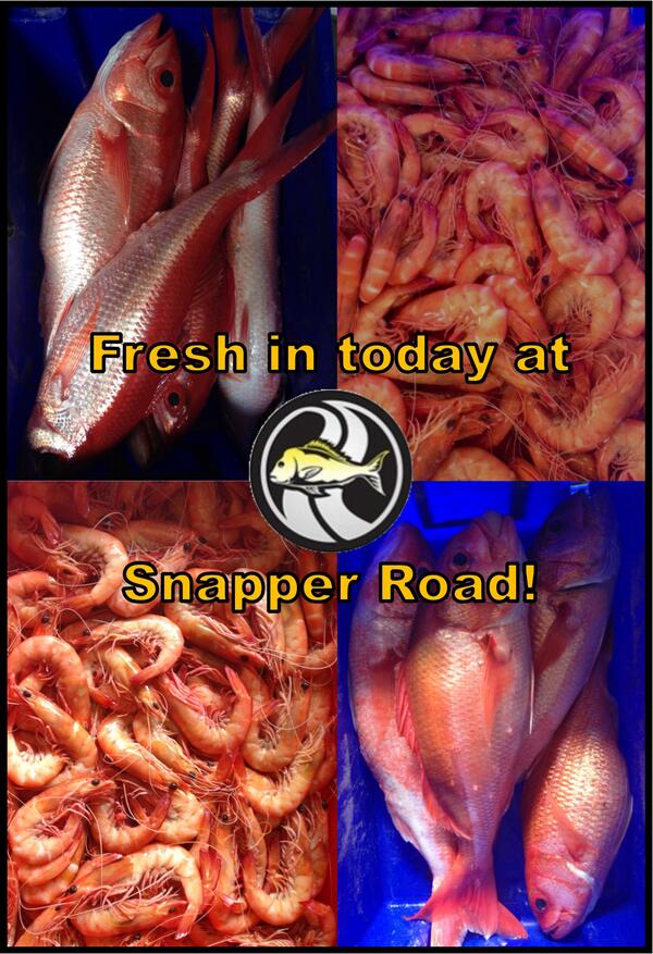 snapperroad's tweet image. Wow! We got some tasty local Seafood fresh this morning! We're #PassionateAboutFresh
