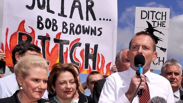 TheAviator1992's tweet photo. Tony Abbott says he cancelled his Deakin University visit to avoid a protest. That's a change. #auspol #may21protest http://t.co/c6233XdqNb