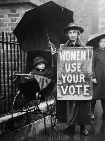 Inspiration from <a href="/FeministPics/">Feminist Pics</a> to go out and use our vote today! <a href="/nomorepage3/">NoMorePage3</a> #suffragettes