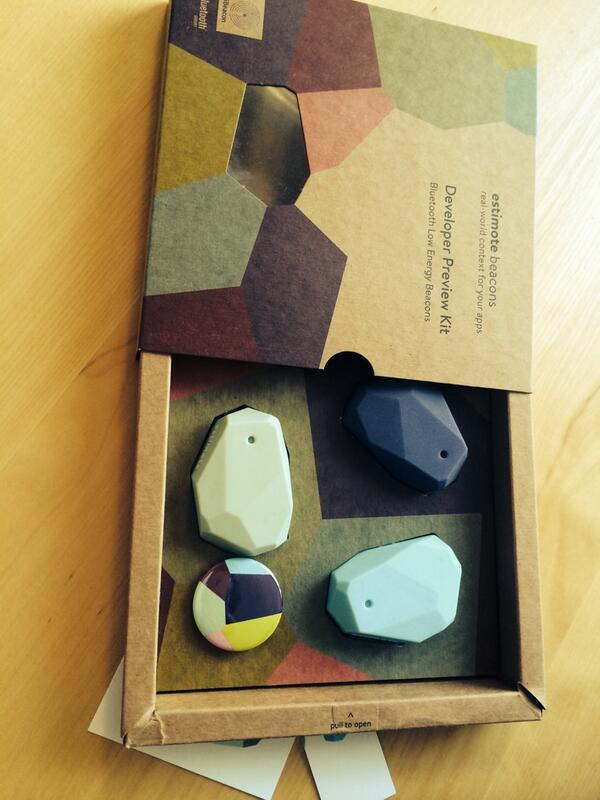 pszalko's tweet photo. iBeacons finally arrived! Let me know if you need app using them, we will create one for free! #ibeacon #iosdev http://t.co/LX88gViYWL
