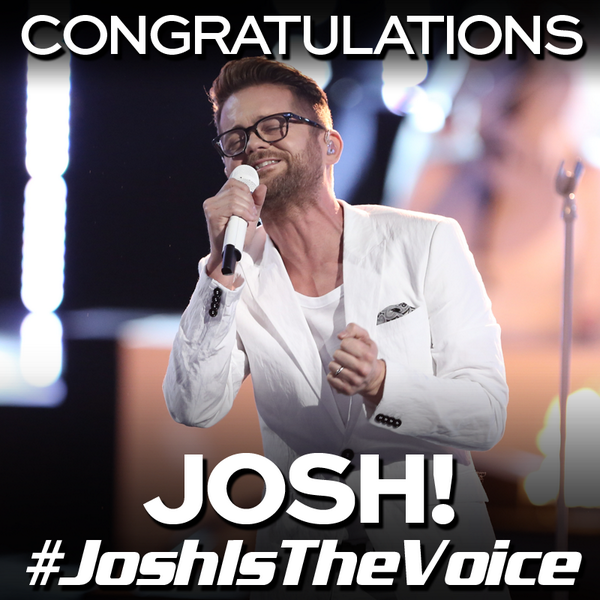 NBCTheVoice's tweet photo. #JoshIsTheVoice http://t.co/vujmJlHjQ5