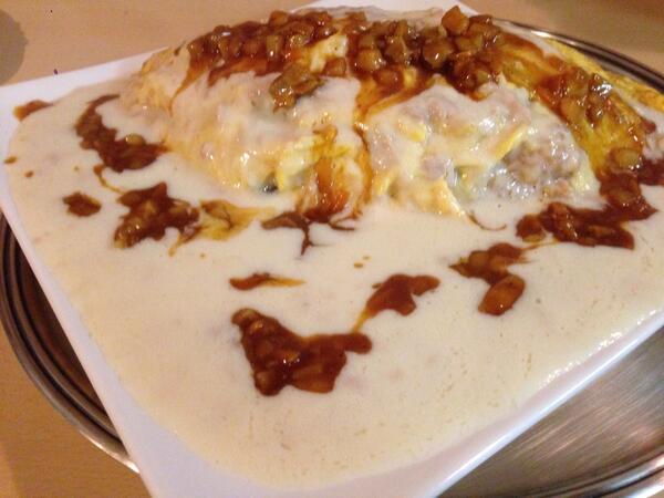 MarlRemix's tweet photo. くいしんぼう！
オムライス！ http://t.co/ni2M6E5tBG