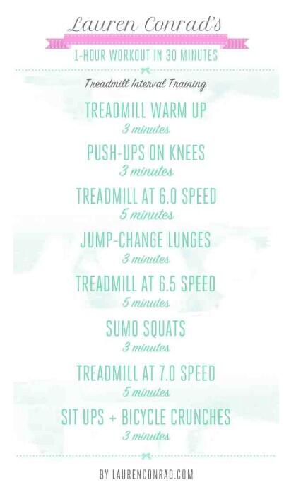 _poeticfashionn's tweet photo. Lauren Conrad's 1 hour workout in 30 minutes. Tried it today and it really works your whole body out. 💪👌 http://t.co/q2Uigmnv1u