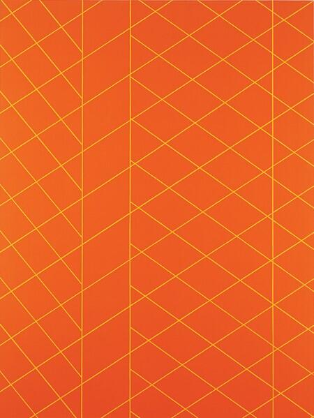 はむぞう 中村一美展 絵画は何のために存するのか 絵画とは何なのか を国立新美術館で見た 80年代の斜行グリッド絵画が秀逸 和製フォーマリズムの名品 その後の作品はイマイチ 新作のウォールペインティングは装飾的で女子大のノリ 5 19で終了