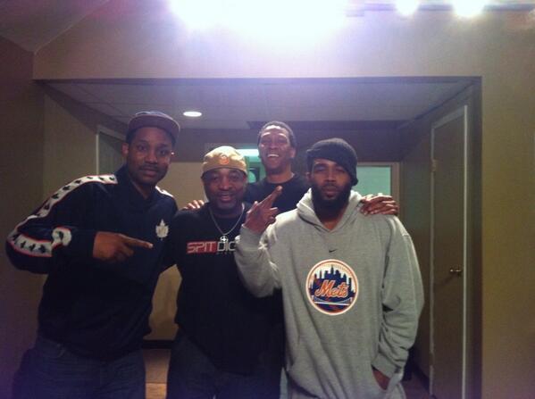 incredible. @boogieblind @wizardkjee &the great @pharoahemonch lucked up today happened to be in same spot wit a hero