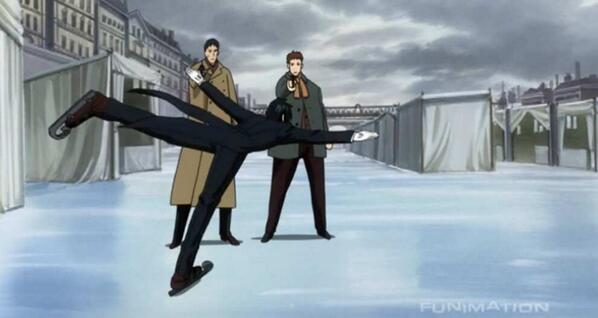 Devilish_Butler's tweet image. My my humans preference in fun is also amusing  #ice #butler #devil #feelinghigh #skating