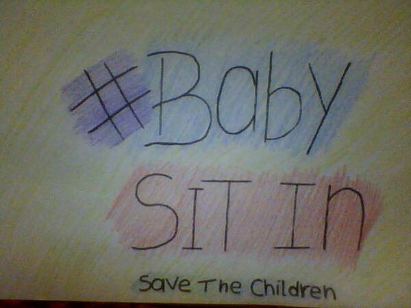 miamorfatal's tweet photo. @bridgitmendler this is mine, something improvised haha, greetings from Argentina #BabySitIn http://t.co/Gwf1vctDww