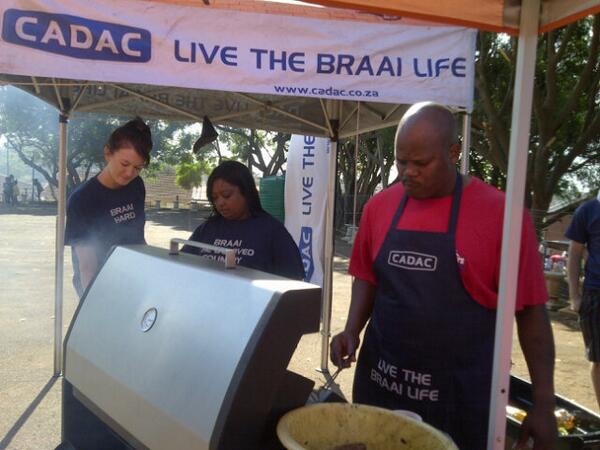 mariabotha's tweet photo. Cadac, to braai for 600 kids is not a joke!Job well done BIG thanks guys for always being willing to @ripplesforgood http://t.co/xmO4ap4Whe