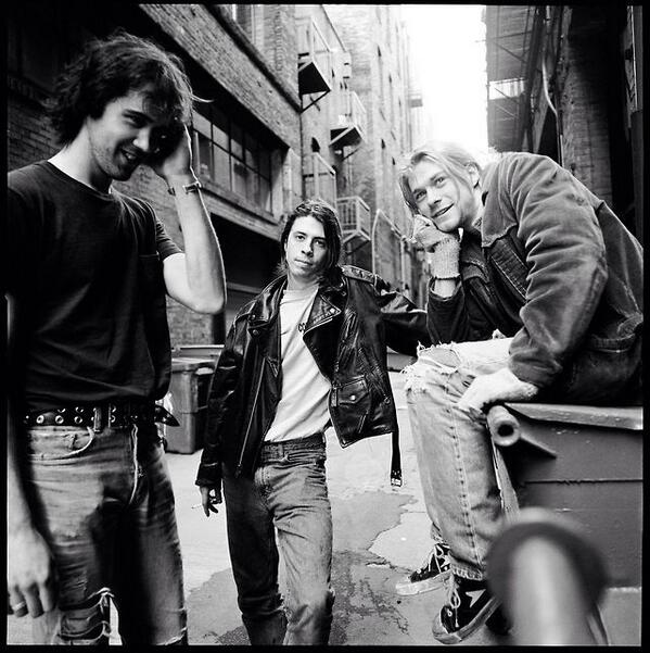 bandpic's tweet photo. Nirvana nostalgie...  :'( http://t.co/PkZ7AUElFa