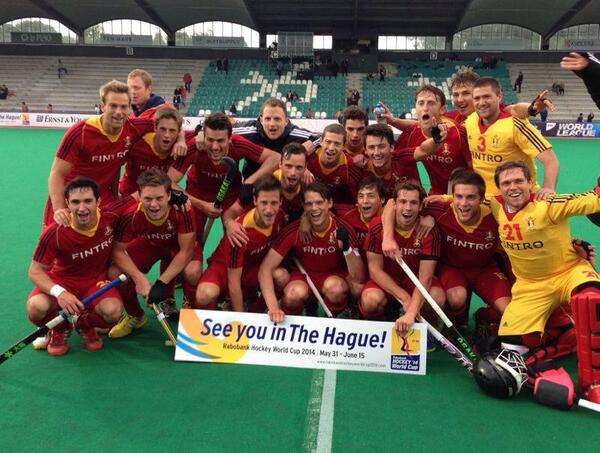 #Qill ONE bij Belgisch dames en herenteam op 31 mei t/m 15 juni 2014 Hockey World Cup The Hague @RHWC2014 <a href="/Kineworks/">Kineworks</a>