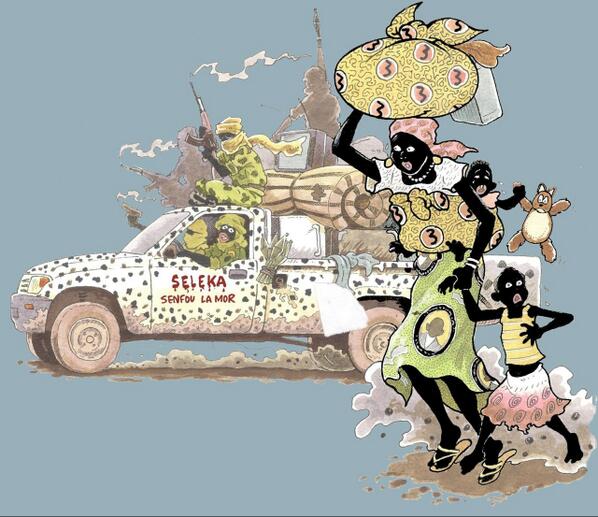 SebFath's tweet image. Didier KASSAÏ, illustrateur du drame centrafricain #RCA #CENTRAFRIQUE #DIDIERKASSAI