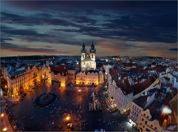 Gabriele_Corno's tweet photo. Prague by Boris Bort #Twilight #Mystic #CGE http://t.co/421kx71n5T