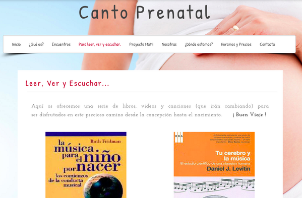 canto_prenatal's tweet photo. Nuevas recomendaciones de libros, canciones y vídeos en nuestra web http://t.co/WXblMco8Nv  ¡Y mucho más! #embarazo http://t.co/duHJfXwERC