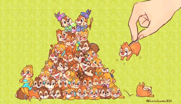 クロクマ チップデール クロクマ チップデール