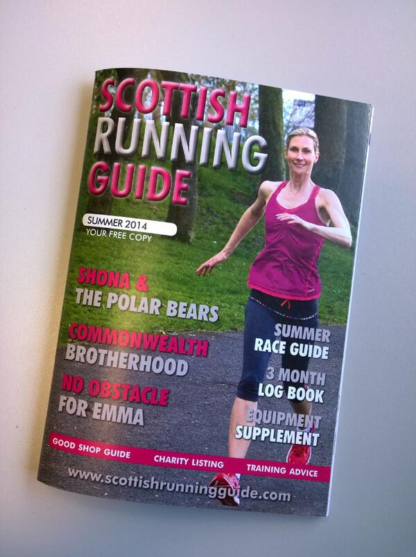 New Summer 2014 @scotrunguide available very soon - make sure you get your copy!