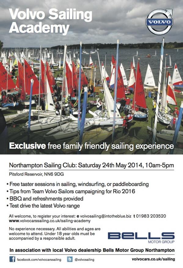Join us this Saturday for a free, family-friendly water sports taster session with top UK sailors <a href="/NorthamptonSC/">Northampton SC</a>