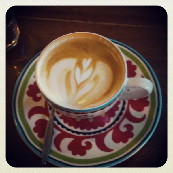 Afternoon caffeine, love it..