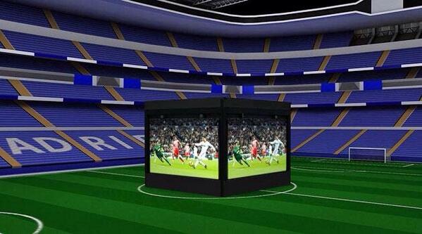 ActuFoot_'s tweet image. Le Real Madrid va installer 4 écrans géants à Bernabeu, 80 000 spectateurs sont attendus samedi pour la #LDC.
