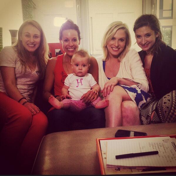 Jenna Wolfe & Stephanie Gosk; Lesbian couple and new parents Page 185