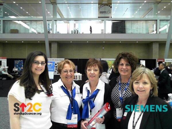 SiemensHealth's tweet image. Thank you to everyone who stopped by the booth at #ASM2014 to pass the Baton to support @SU2C! #TheBatonPass