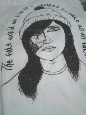 Ready for Order T-shirt "Fake People" only 90k grab is fast!!