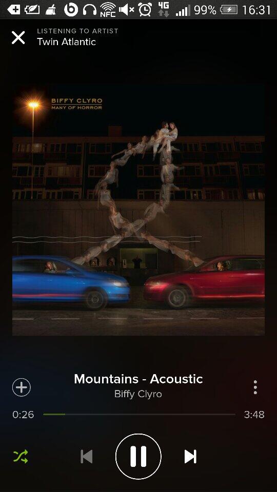 James_askew's tweet photo. @Spotify need to sort their stuff out. Apparently I'm listening to @twinatlantic #justbecausetheyrescottish http://t.co/OeBjeU4jpc