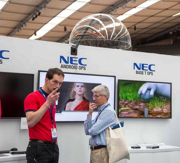 browninnovation's tweet photo. #SoundDomes at the @NECShowcase London http://t.co/XbVKlUeRjG